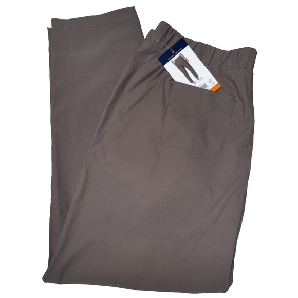 Modern Ambition Womens Size XXL Brown High Rise Travel Pant - Picture 4 of 8